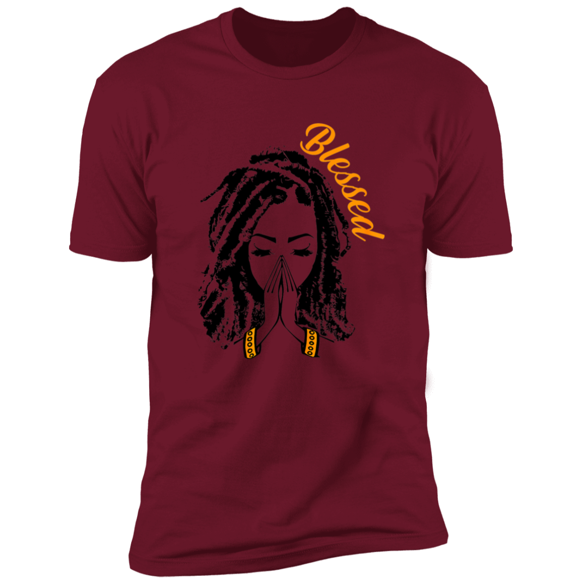 Womens Melanin Poppin Black Girl Magic Plus Size Faith Based Tee T-Shirt