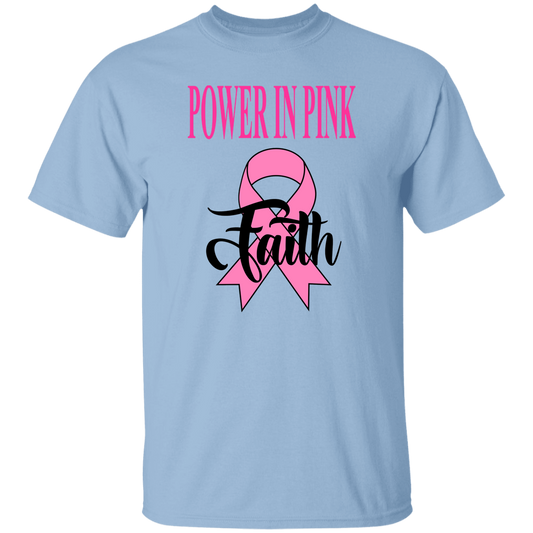 POWER IN PINK RIBBON WITH FAITH RIBBON